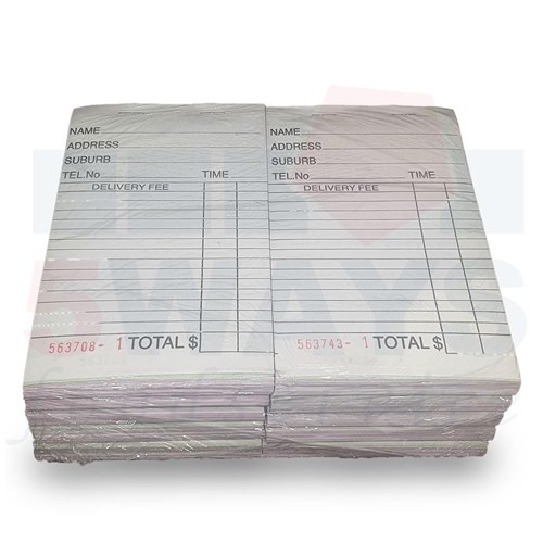 GEPPINO TRIPLICATE DELIVERY PADS 10 X 50