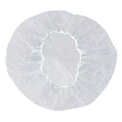 HUHTAMAKI HAIR NET NYLON WHITE 100's