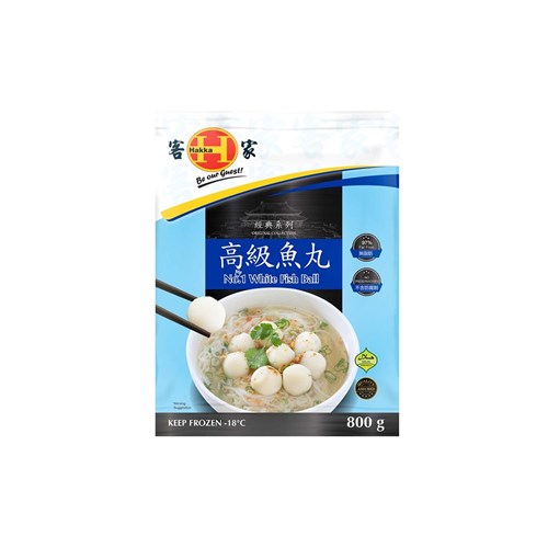 HAKKA WHITE FISH BALL 12 X 800GM