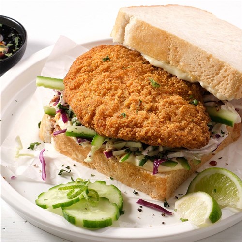 INGHAM BUTTERMILK CHICKEN BREAST BURG 1.2KG