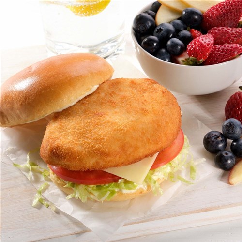 INGHAM CHICKEN BREAST BURGER 1KG