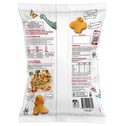 INGHAM DINO CHICKEN NUGGETS 1.5KG