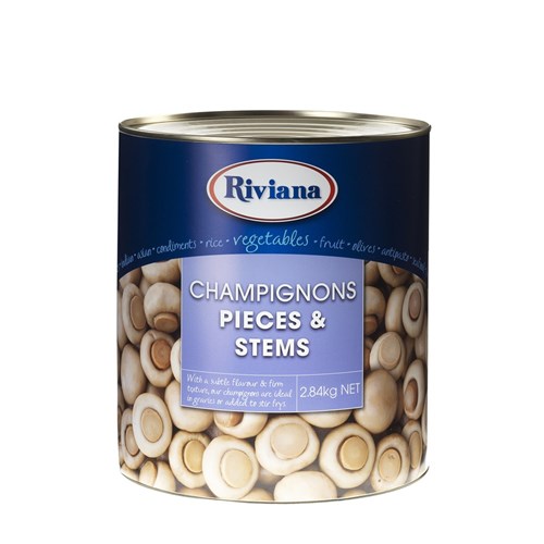 RIVIANA MUSHROOM STEMS & PIECES 3KG