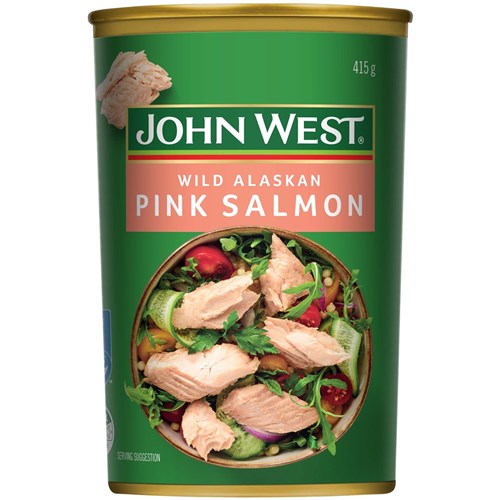 JOHN WEST PINK SALMON 415GM