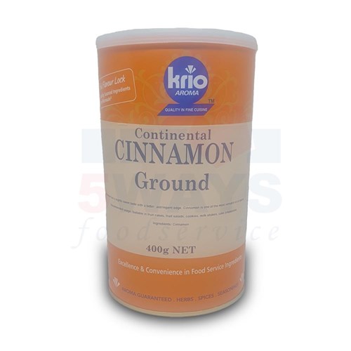 KRIO KRUSH GROUND CINNAMON 400GM