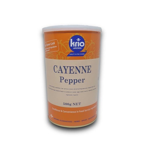 KRIO KRUSH CAYENNE PEPPER 500GM