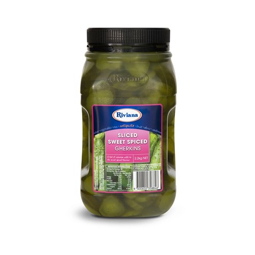 RIVIANA SWEET SLICED GHERKIN 2.2KG