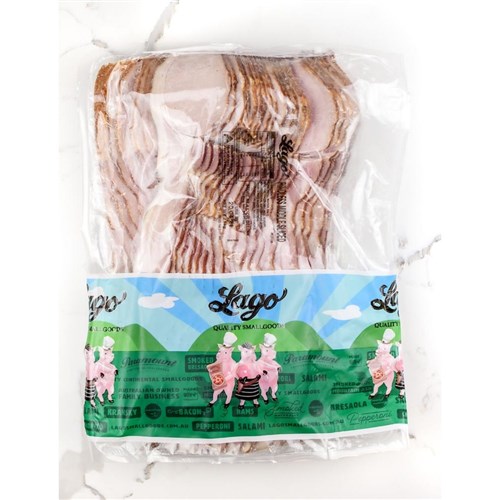 LAGO STREAKY RINDLESS BACON 2.5KG