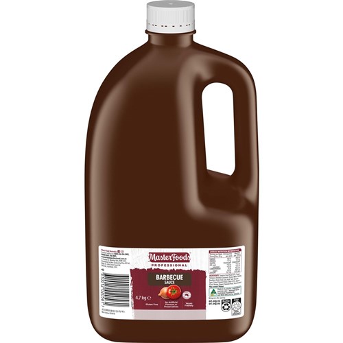 MASTERFOODS BBQ SAUCE 4.7KG