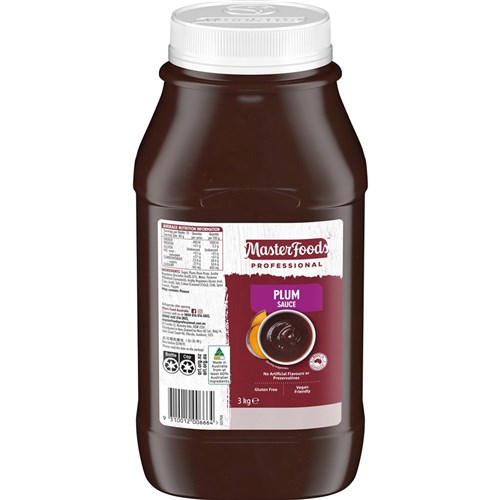 MASTERFOODS PLUM SAUCE 3KG