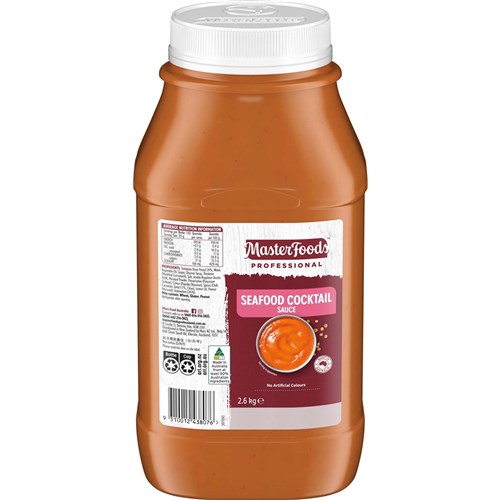 MASTERFOODS COCKTAIL SEAFOOD SAUCE 2.6KG