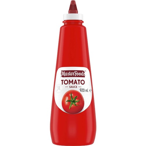 MASTERFOODS TOMATO SAUCE SQUEEZE 920ML
