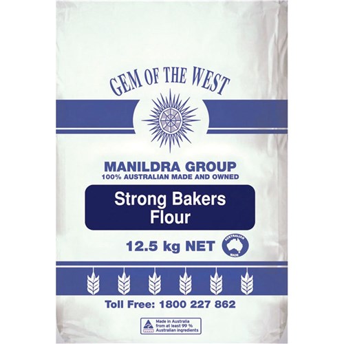 MANILDRA STRONG BAKERS FLOUR 12.5KG
