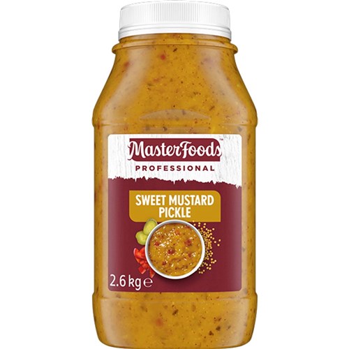 MASTERFOODS SWEET PICKLE MUSTARD 2.6KG