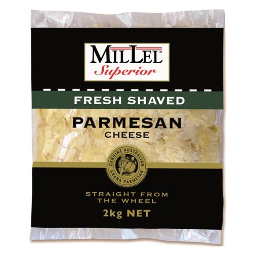 MILLEL SHAVED PARMESAN CHEESE 2KG