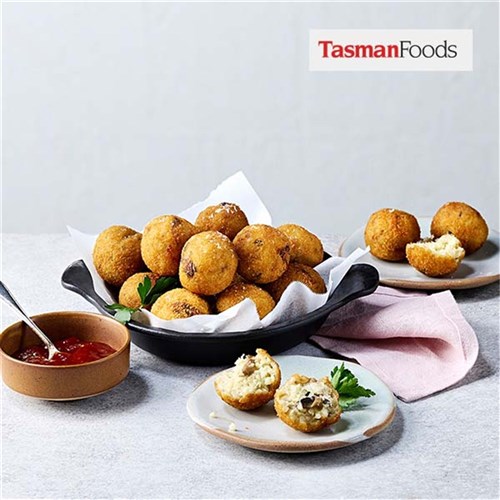 TASMAN FOODS WHITE WINE MUSHROOM ARANCINI 5 X (25 X 40GM)