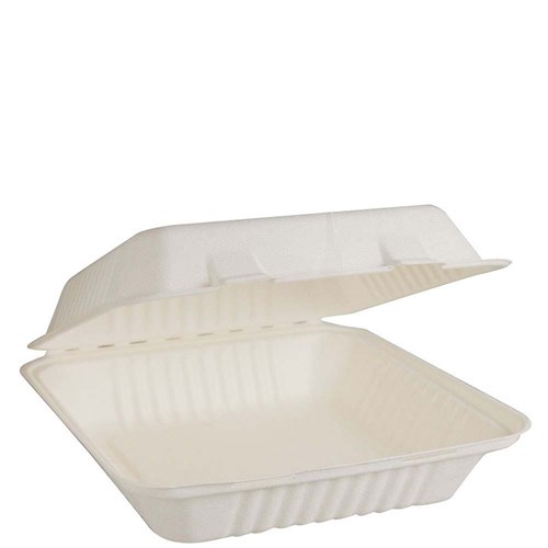 ENVIROCHOICE WHITE NATURAL FIBRE CLAMSHELL 200's