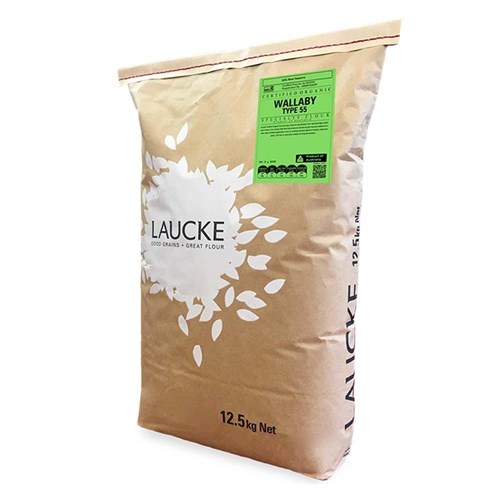 LAUCKE PLAIN ORGANIC FLOUR 12.5KG