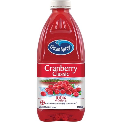 OCEAN SPRAY PET CRANBERRY DRINK 1.5LT