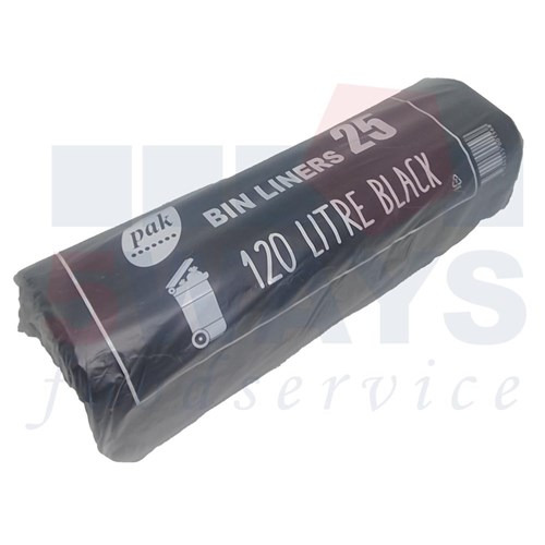 PAK GARBAGE BAG 120LT 25's