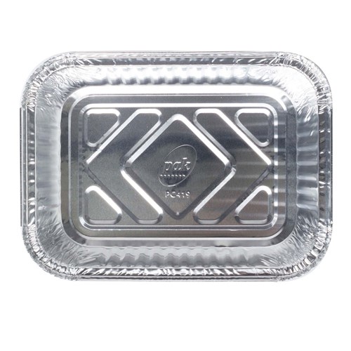 PLUSPAK 7419 OBLONG FOIL CONTAINER 500'S (990ML)
