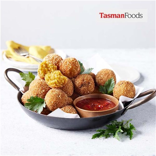 TASMAN FOODS PUMPKIN FETA & THYME ARANCINI 1KG