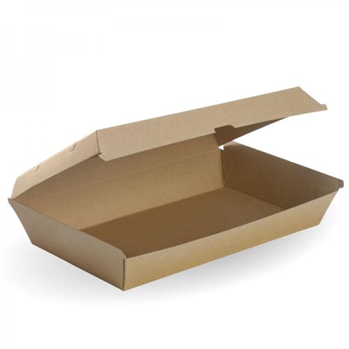 PAK CORRUGATED KRAFT FAMILY BOX 100's (290MM X 180MM X 80MM)