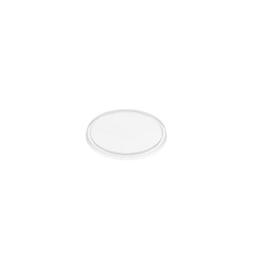 GENFAC 120MM ROUND CLEAR LID 500's