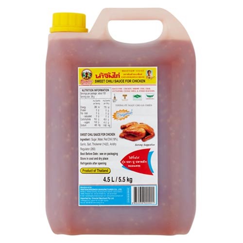 PANTAI THAI SWEET CHILLI SAUCE 4.5LT