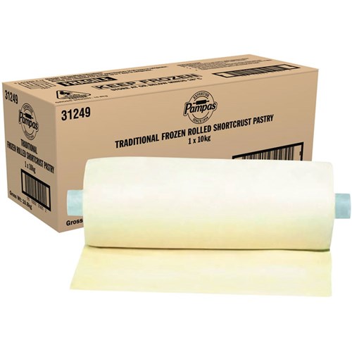 PAMPAS SHORTCRUST PASTRY ROLL 10KG