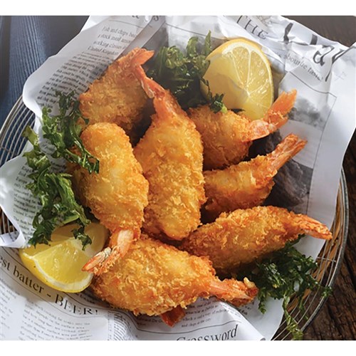 PACIFIC WEST 10/15 CRUMBED PRAWN CUTLET 1KG