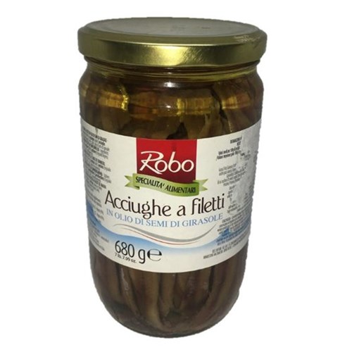 ROBO ANCHOVY FILLET IN OIL 680GM