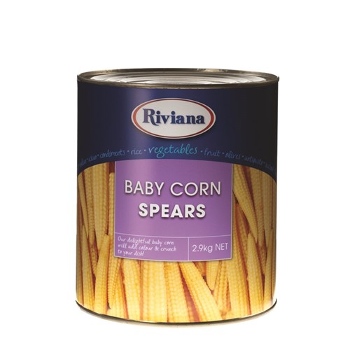 RIVIANA WHOLE BABY CORN SPEARS A10