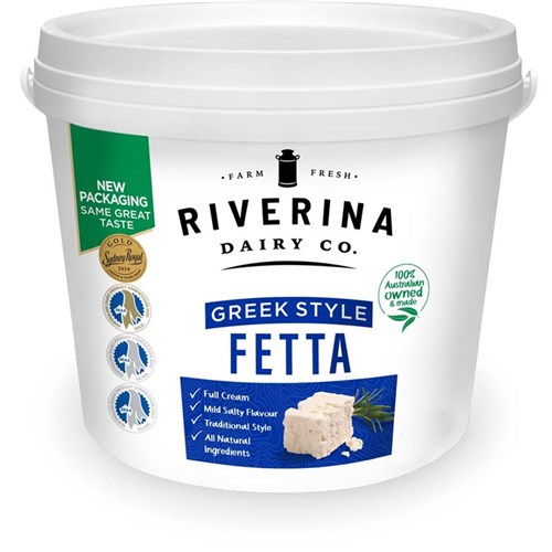 RIVERINA DAIRY FULL CREAM FETTA 2KG
