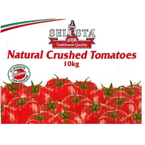 SELESTA CRUSHED TOMATO 10KG 10KG