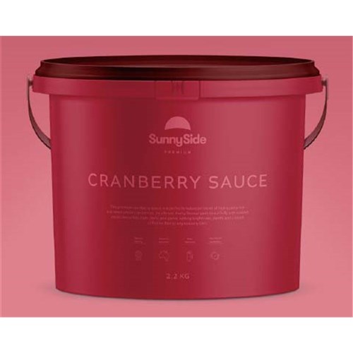 SUNNYSIDE CRANBERRY SAUCE 2.2KG