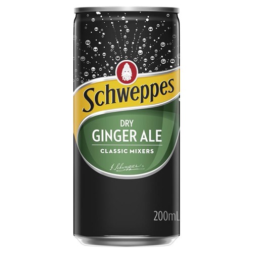 SCHWEPPES DRY GINGER AIL 24 X 200ML