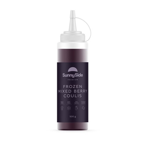 SUNNYSIDE MIXED BERRY COULIS 500GM