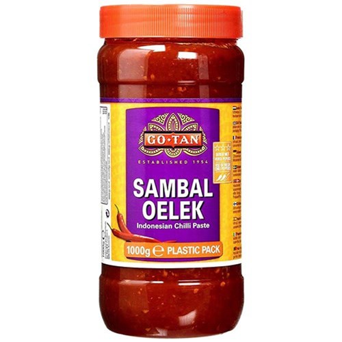 GO TAN SAMBAL OELEK CHILLI PASTE 1KG