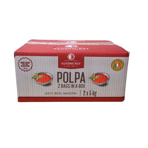 SANDHURST POLPA TOMATO SAUCE 2 X 5KG
