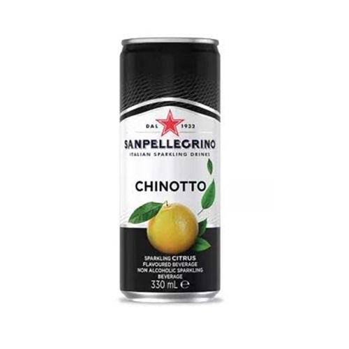 SAN PELLEGRINO CHINOTTO CAN 24 X 330ML