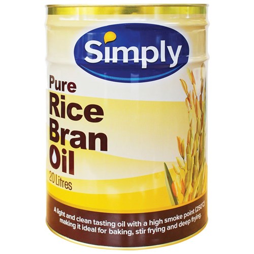 SIMPLY RICE BRAN OIL 20LT