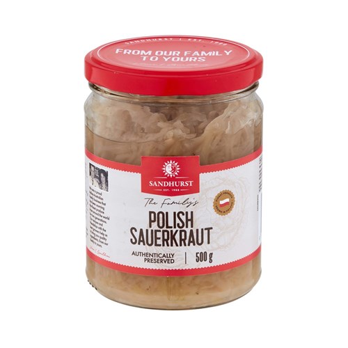 SANDHURST SAUERKRAUT 500GM