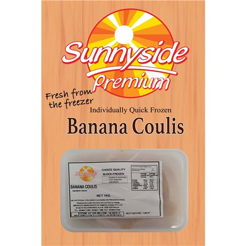 SUNNYSIDE BANANA COULIS 12 X 1KG