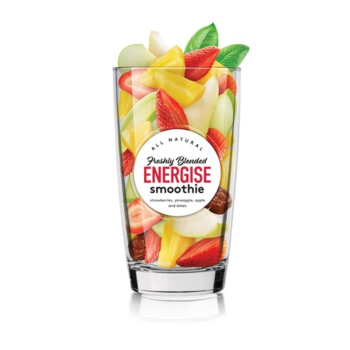 SERIOUS SMOOTHIES ENERGISE SMOOTHIE MIX 12 X 180GM