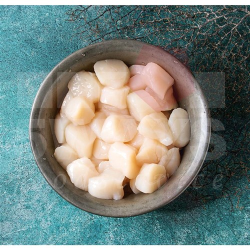 SEVEN SEAS 60/80 ROE OFF SCALLOPS 1KG