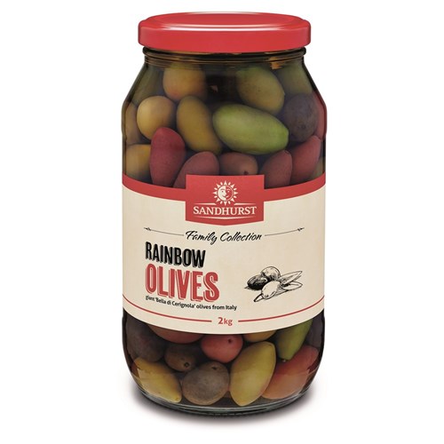 SANDHURST WHOLE RAINBOW OLIVE MIX 3KG