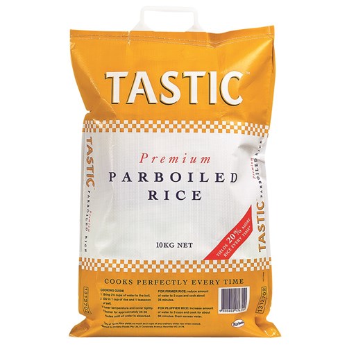 TASTIC PAR BOILED RICE 10KG
