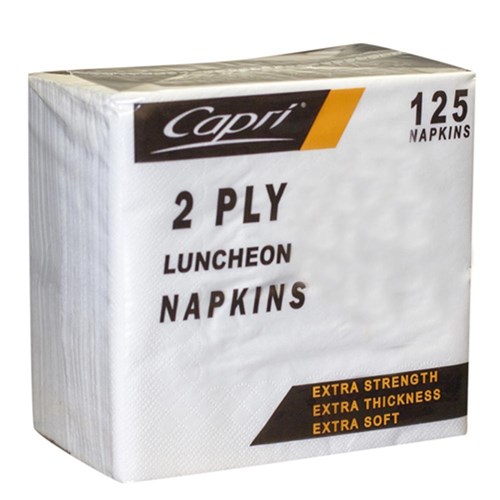 CAPRI WHITE 2 PLY LUNCHEON NAPKIN 2000's