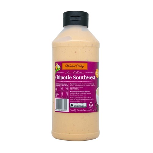 WOMBAT VALLEY SOUTHWEST CHIPOTLE SAUCE 1KG